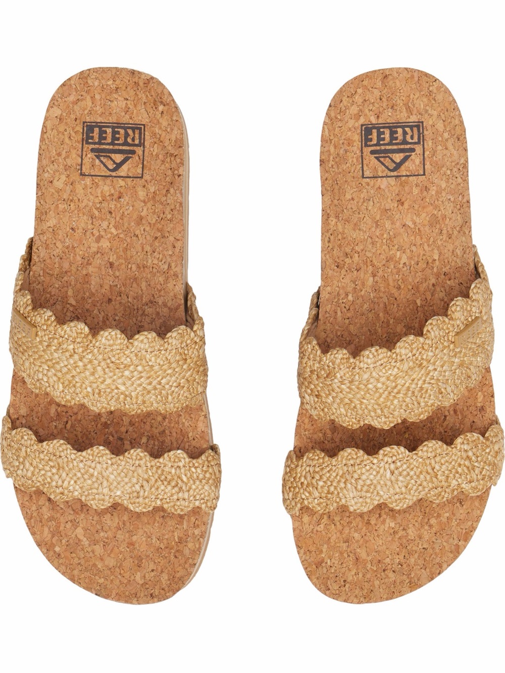 Reef 'Cushion Vista Higher' Platform Slide Sandals - Size 6 (Womans) - Picture 2 of 9